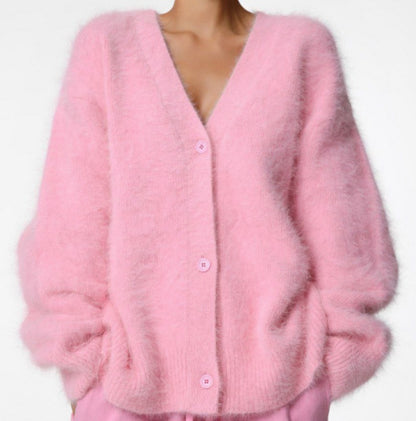 Anana Cardigan à Col V Jadmode  Élégance et Confort FRANCE BELGIQUE SUISSE 